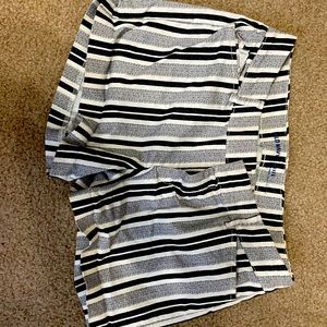 Old navy striped shorts size 4